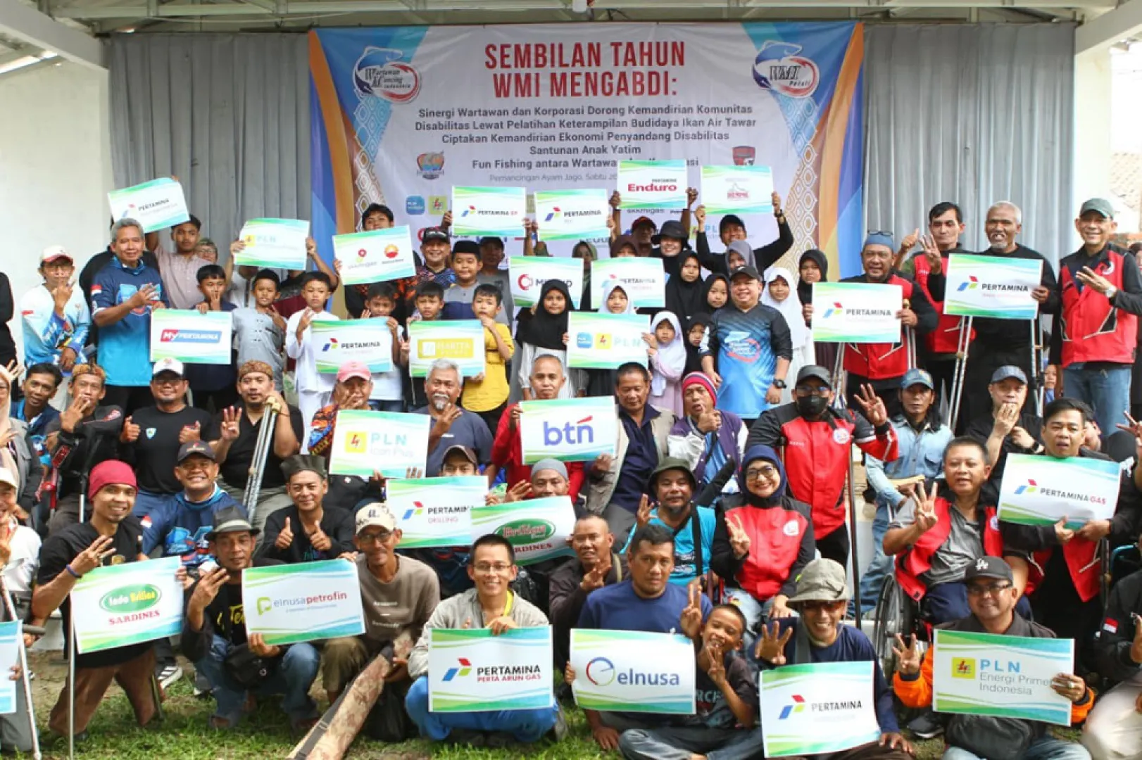 Sembilan Tahun Berkiprah, Wartawan Mancing Indonesia dan Korporasi Dorong Kemandirian Ekonomi Komunitas Difabel Lewat Pelatihan Keterampilan Budidaya Ikan Air Tawar 