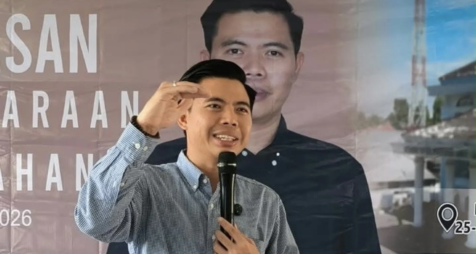 M. Rizky Dorong Perbaikan Lingkungan dan Fasilitas Umum di Leuwiliang