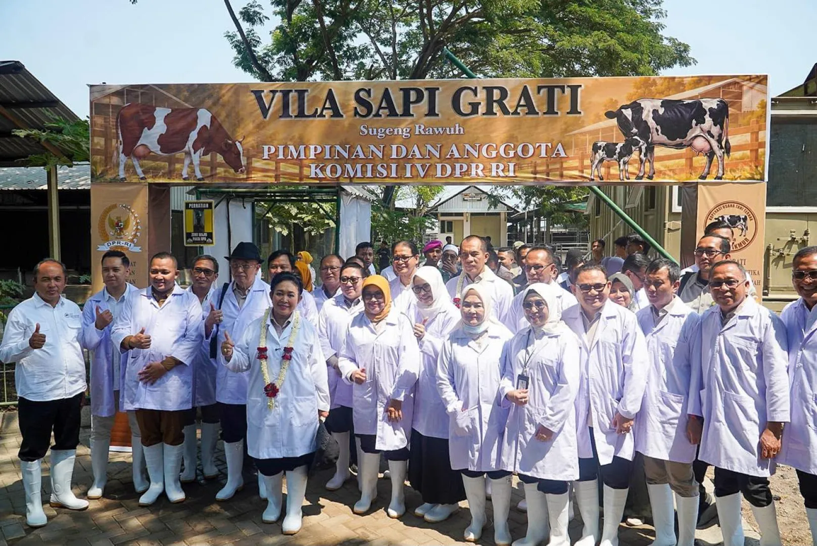Jaga Pasokan Susu Nasional, Komisi IV dan Barantin Perkuat Biosekuriti Sapi Perah