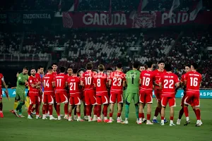 FOTO: Drama Kartu Merah dan Gol Dianulir, Timnas Indonesia Ditahan Imbang Malaysia
