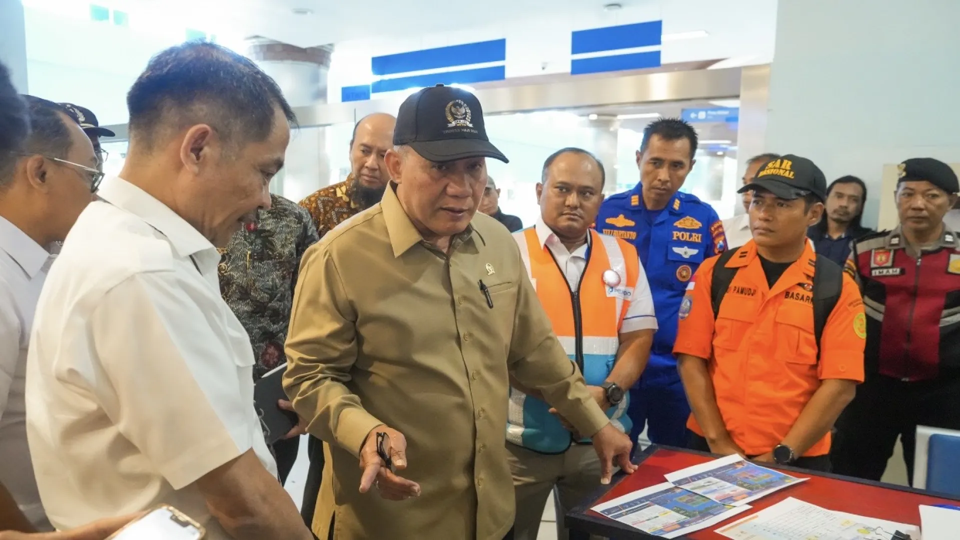 BHS Tinjau Posko KM Virgo Transport 8 di Tanjung Perak, Pelindo Pastikan Layanan Terpadu 