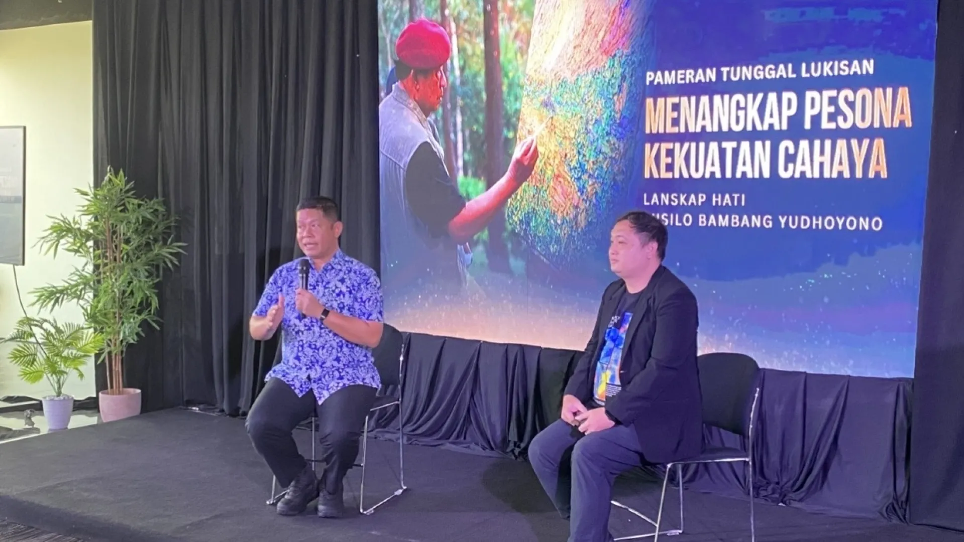 Animo Luar Biasa! 11.360 Orang Padati Pameran Tunggal Lukisan SBY Selama Dua Pekan di Surabaya