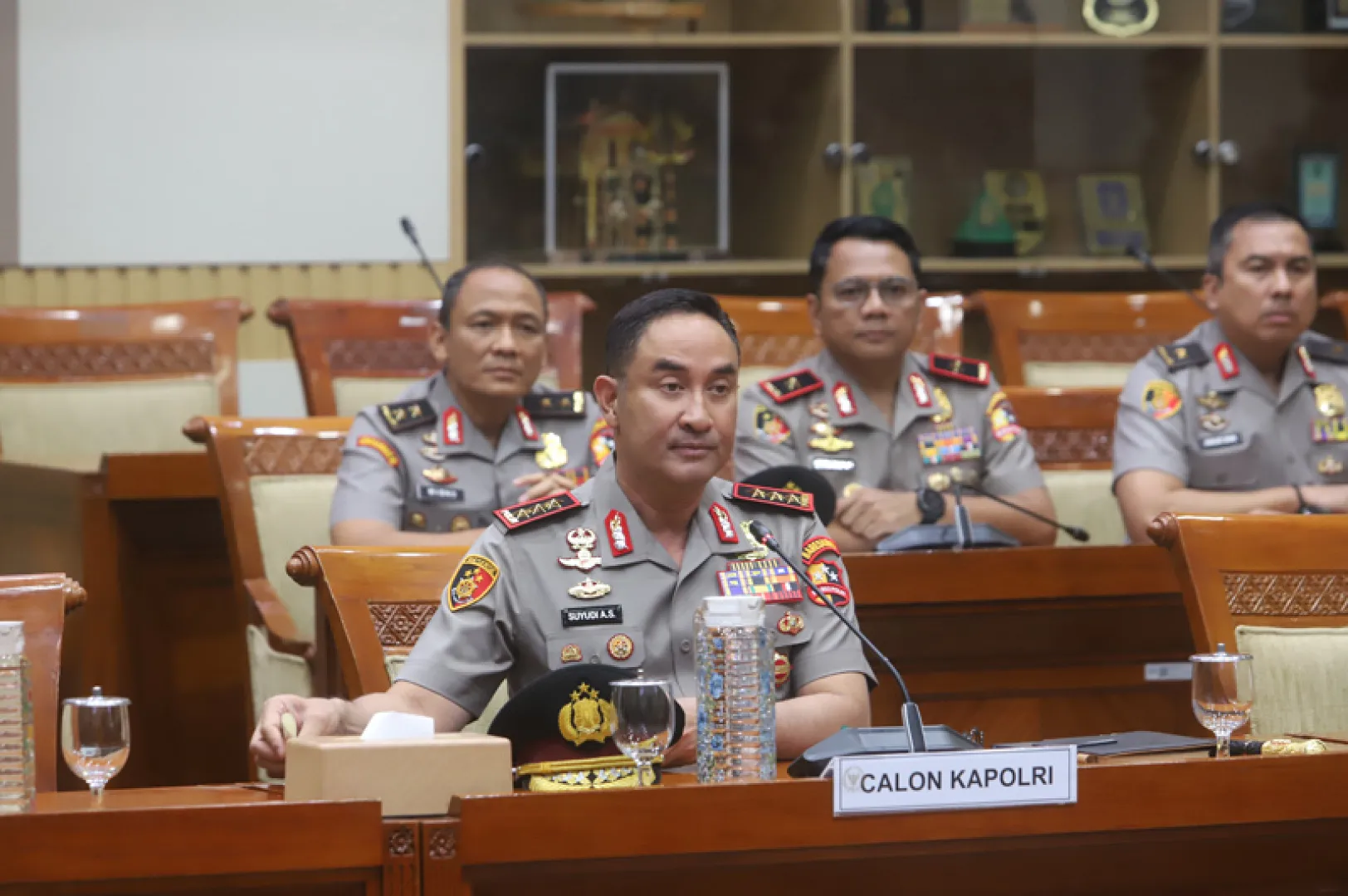 Uji Kelayakan dan Kepatutan Calon Kapolri Komisaris Jenderal Polisi Suyudi Ario Seto