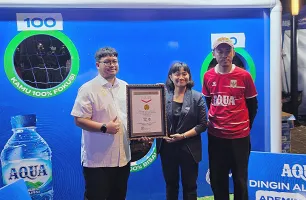 Bentuk Koreografi "BELIEVE" di ASEAN Cup 2026, Suporter Timnas Indonesia Pecahkan Rekor MURI