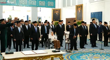 Prabowo Lantik 26 Wantimpres, Pratikno Jadi Ketua, Hatta Rajasa Wakil