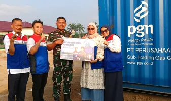 PGN Salurkan 149 Tabung Oksigen, Dukung Pemulihan Layanan Kesehatan di Sumatera Utara dan Aceh