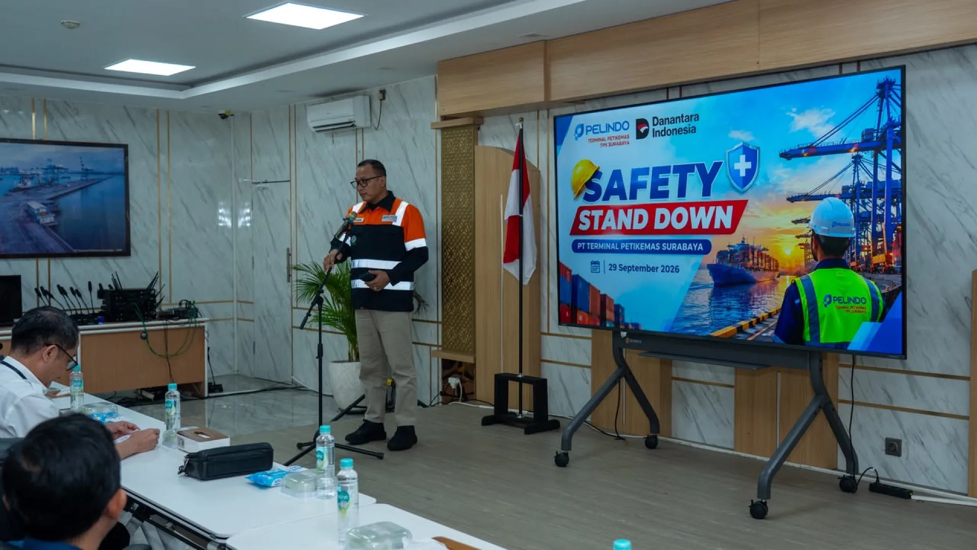 TPS Perkuat Budaya Keselamatan Kerja Lewat Safety Stand Down Bersama Stakeholder Pelabuhan