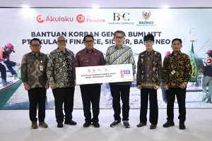 Akulaku Group Salurkan Bantuan Pangan bagi Masyarakat Terdampak Gempa Bumi NTT