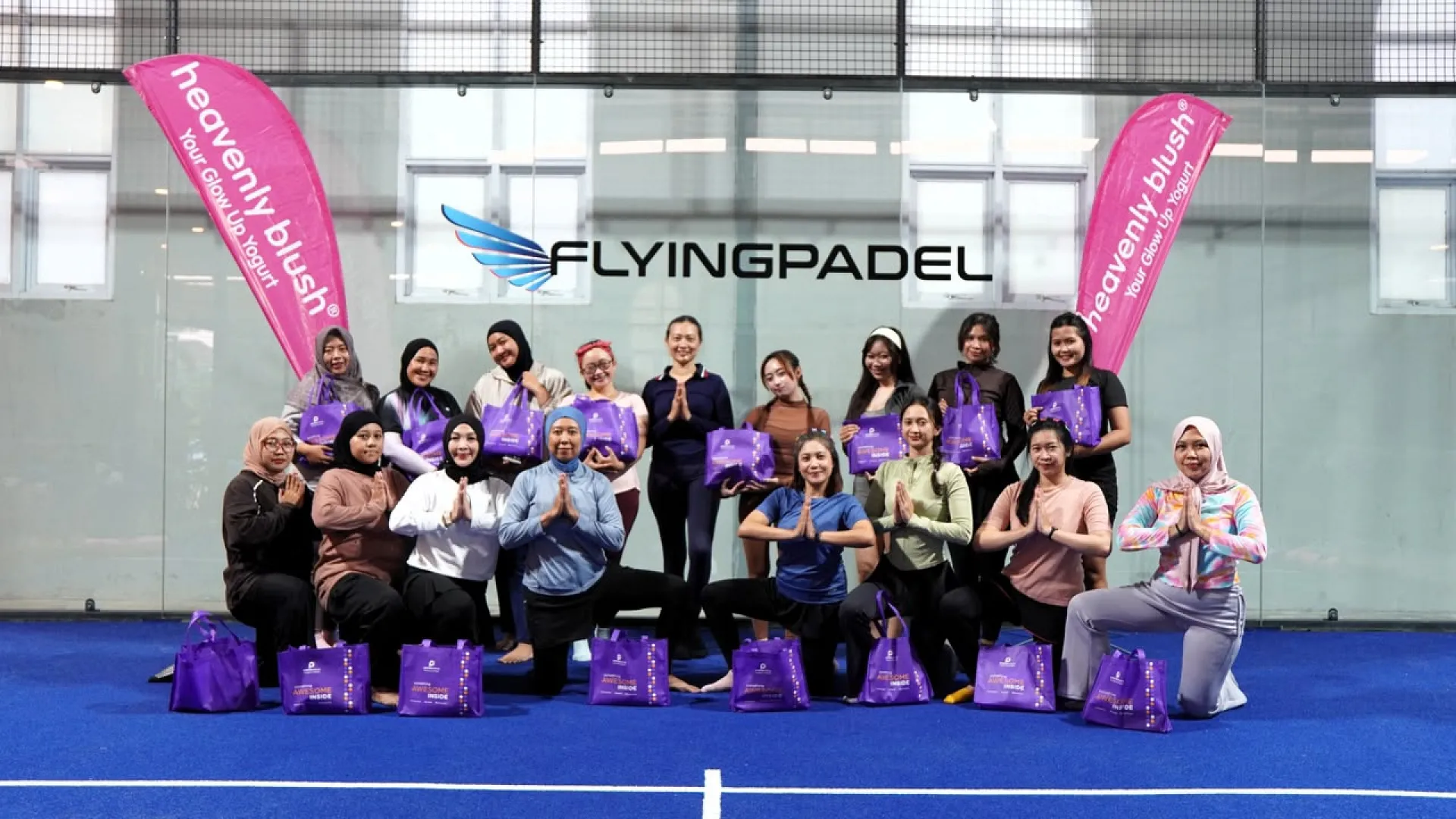 Premier Place Hotel Surabaya Airport Dorong Gaya Hidup Sehat Lewat Yoga x Padel