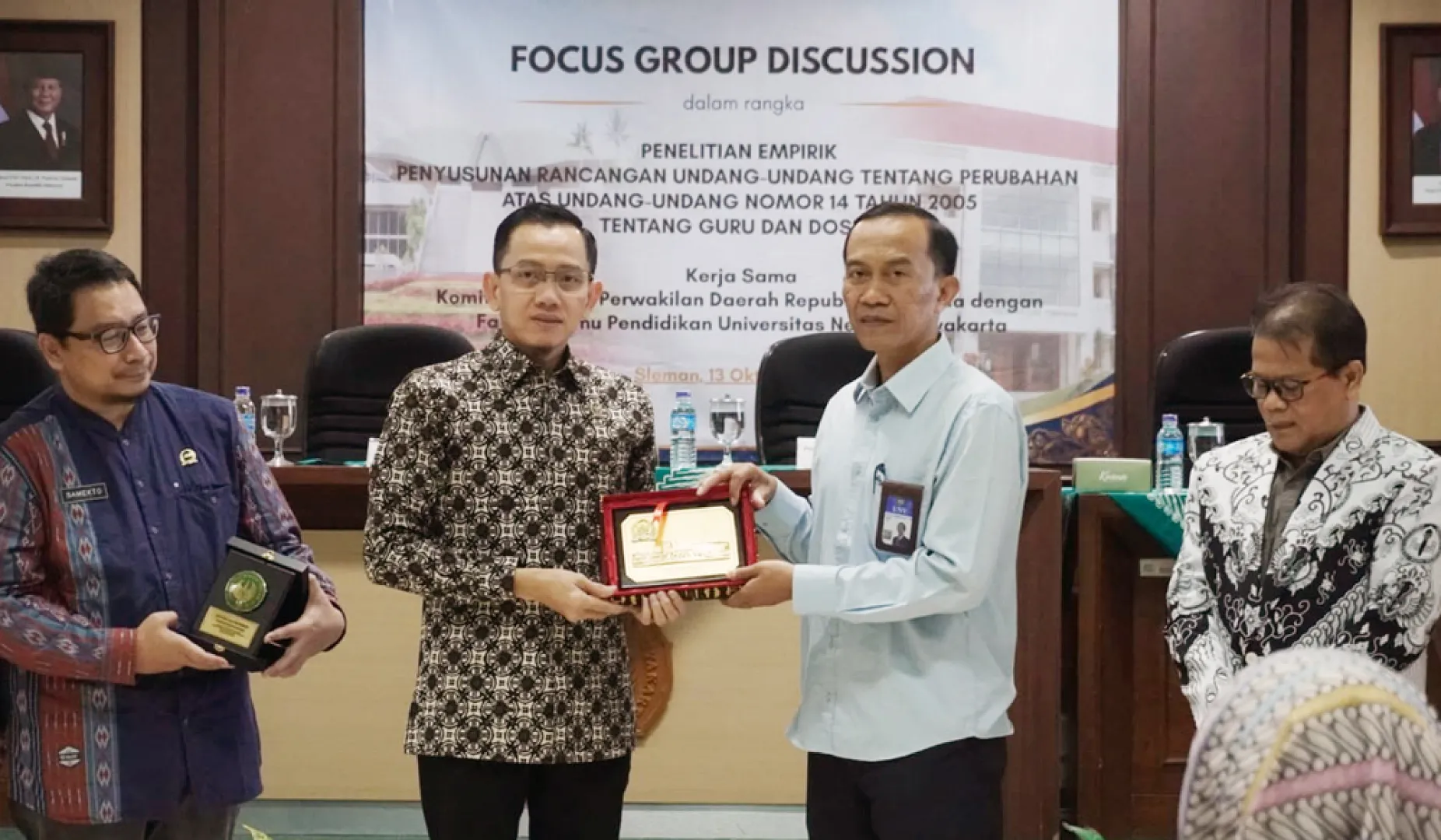 Dua Dekade UU Guru dan Dosen, DPD RI Jaring Suara Pendidik Yogyakarta