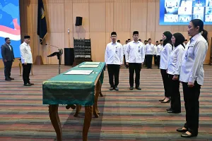 Menhub Minta Pejabat Baru Jangan Kompromi Soal Keselamatan