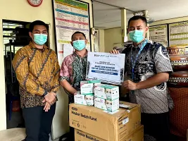 PDS Siapkan 650 Boks Masker untuk Siswa dan Guru Terdampak Kabut Asap di Kalimantan