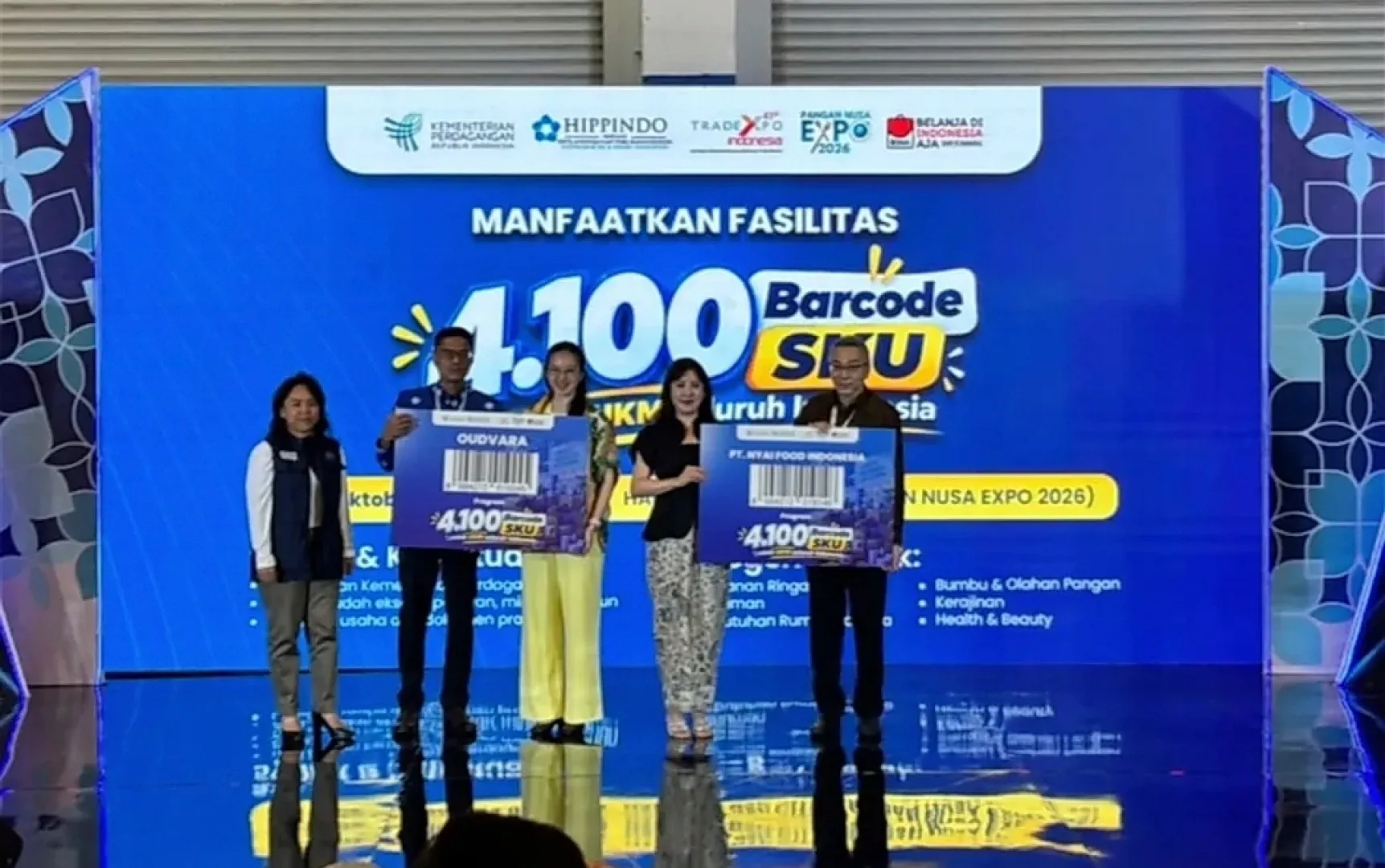 Kemendag dan HIPPINDO Fasilitasi 4.100 Barcode Bagi Pelaku UMKM