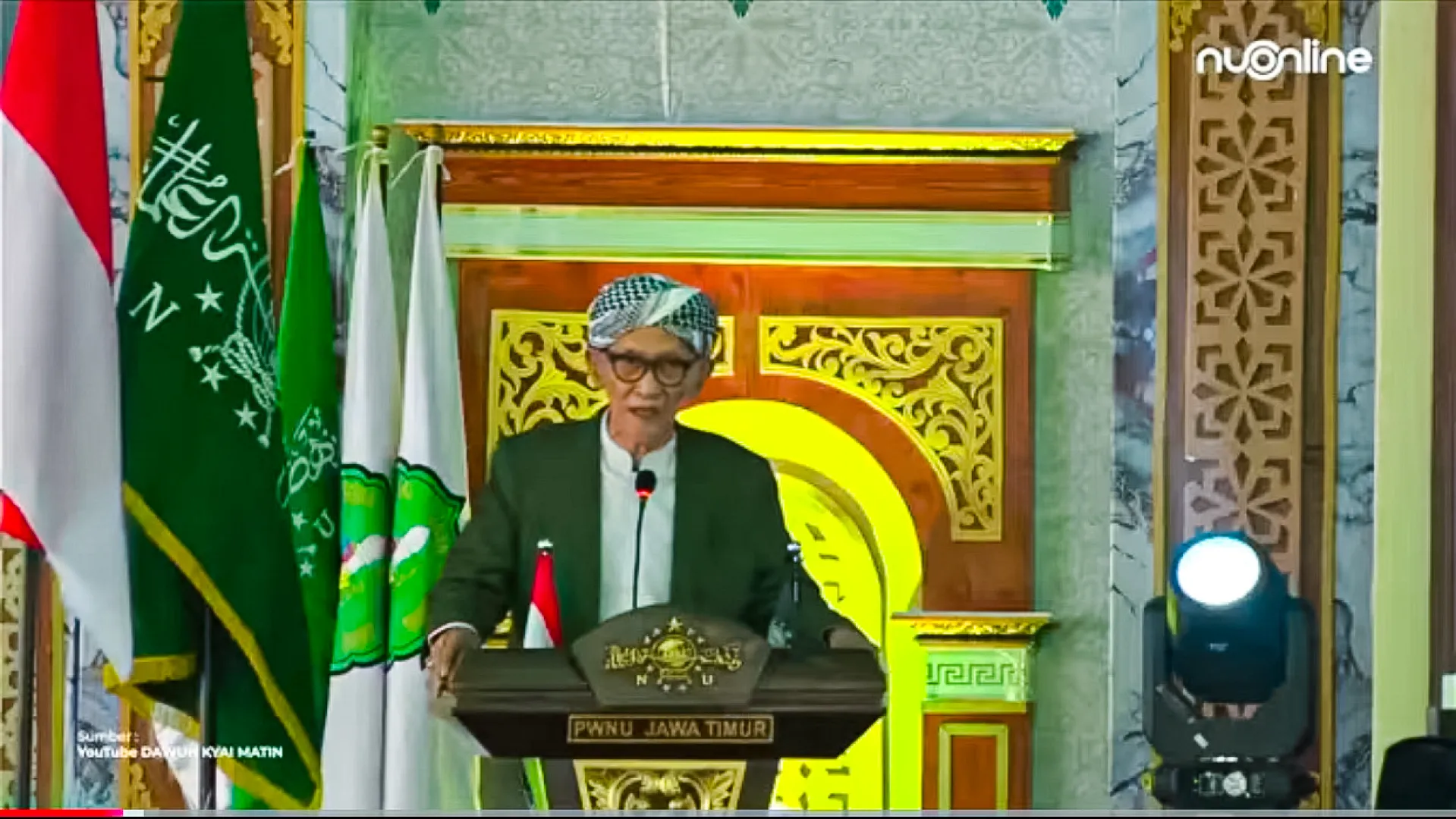 Gus Lilur Kritik Bacaan Ayat Suci Al-Qur’an KH Miftakhul Akhyar pada Kick Off Hari Santri 2026