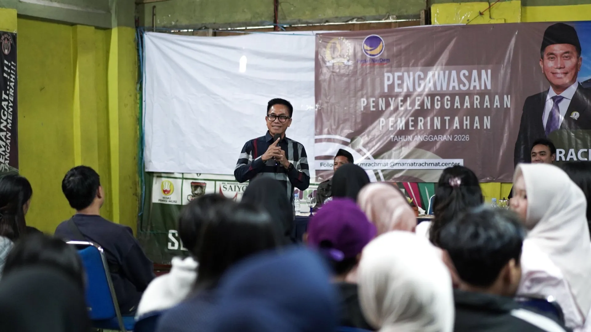 Ketua NasDem Jabar Siapkan MRC Jadi Jembatan Anak Muda Cimahi Menuju Peluang Kerja
