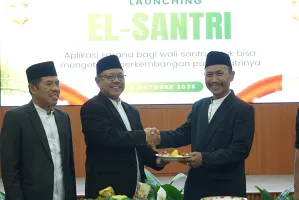 Resepsi Hari Santri 2026, Kanwil Kemenag Jatim Luncurkan El-Santri untuk Mudahkan Orang Tua Pantau Perkembangan Santri