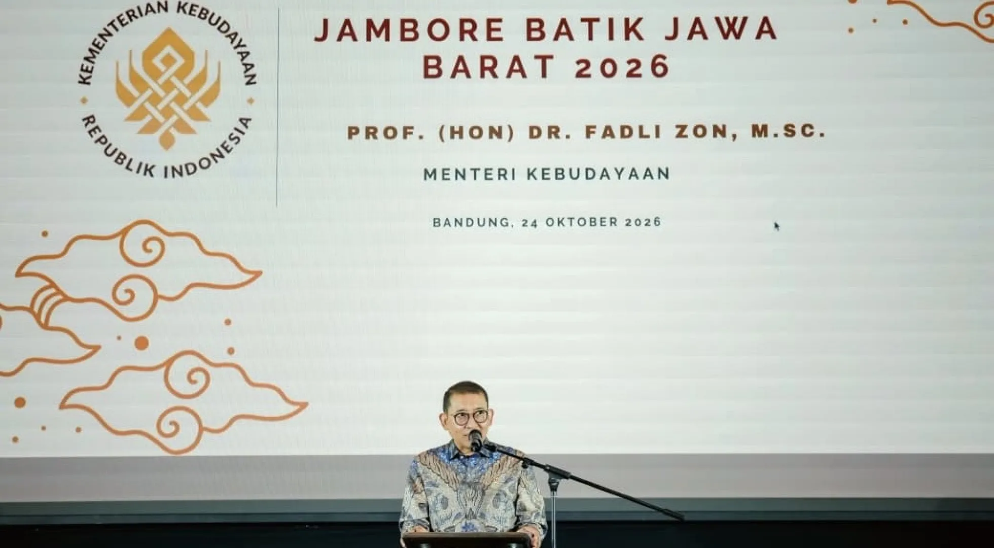 Jambore Batik Jawa Barat 2026, Fadli Dukung Penguatan Ekosistem dan Literasi Batik
