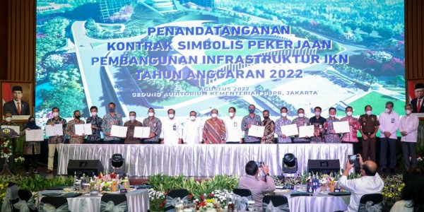 PUPR Mulai Bangun Infrastruktur IKN Tahap 1 Senilai Rp5,3 Triliun - Telusur